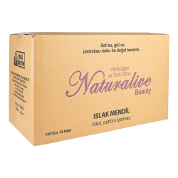 12’li Islak Mendil Seti - NATURALIVE BEAUTY