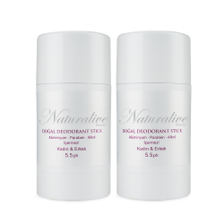 2‘li Deodorant Stick Seti - NATURALIVE BEAUTY