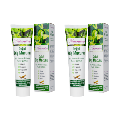 2'li Doğal Diş Macunu Seti - 1