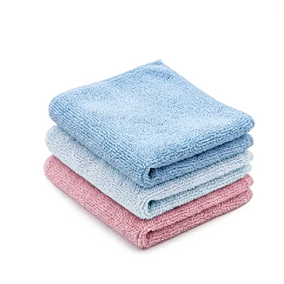3'lü Mikrofiber Genel Temizlik Bez Seti