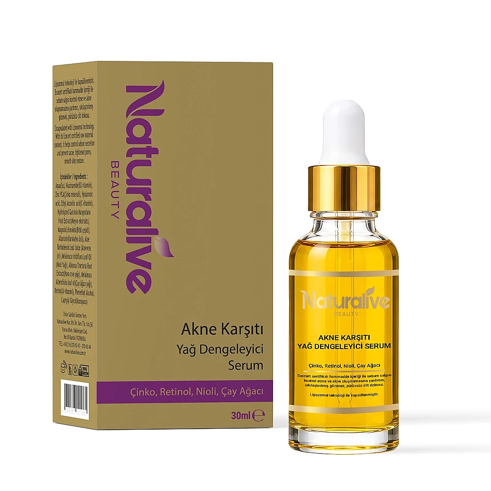 Akne Karşıtı Yağ Dengeleyici Serum 30 ml - 1