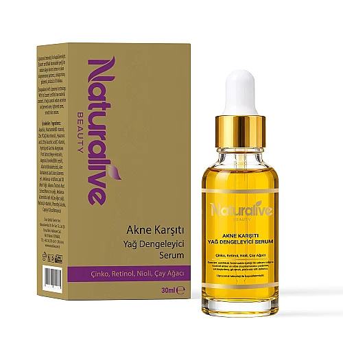 Anti-Acne Oil Balancing Serum 30 ml - NATURALIVE BEAUTY