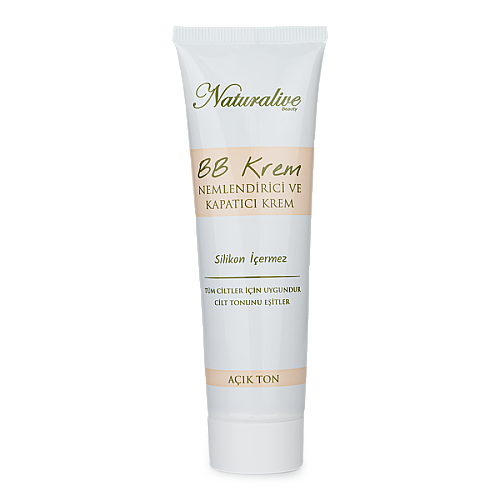 BB Cream Moisturizing and Concealing Cream (Light Tone) 50 ml - NATURALIVE BEAUTY