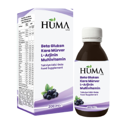 Beta Glucan Black Elderberry L-Arginine Multivitamin 200 ml - HumaLiva