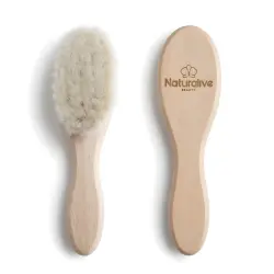 Doğal Keçi Kılı Bebek Tarağı - NATURALIVE BEAUTY