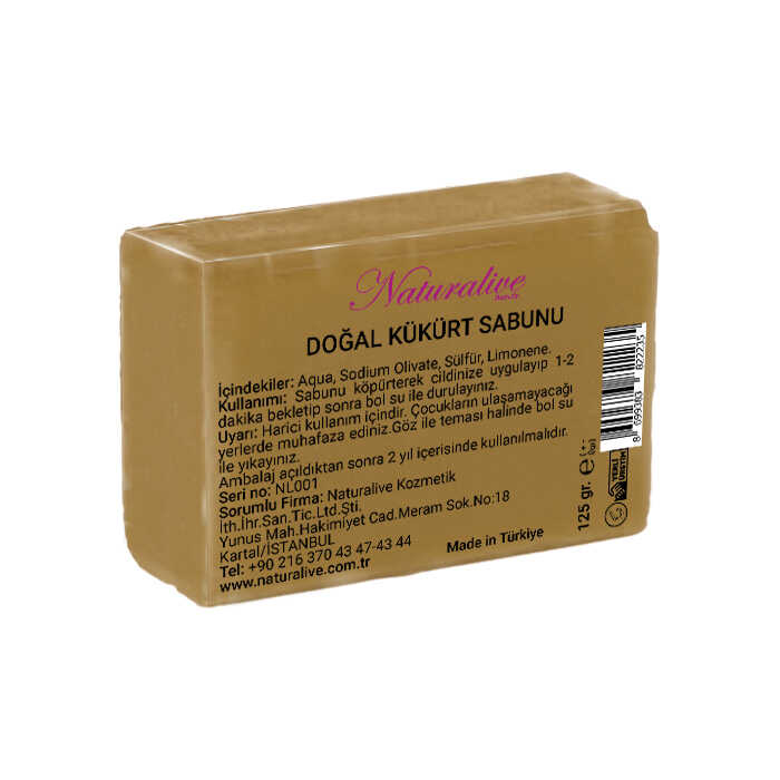 Kükürt Sabunu 125 G