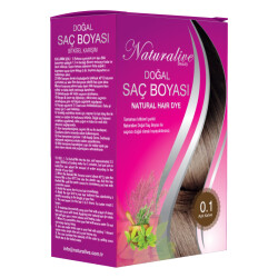 Light Brown Hair Dye 100 g - Naturalive
