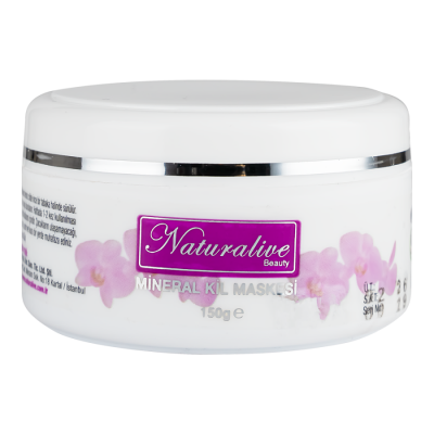 Mineral Clay Mask 150 g - NATURALIVE BEAUTY
