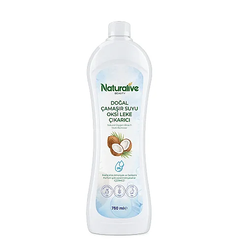 Oksi Leke Çıkarıcı (Çamaşır Suyu Alternatifi) 750 ml - NATURALIVE BEAUTY