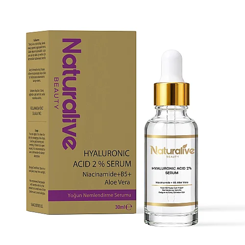 Hyaluronic Acid 2% Serum 30 ml - NATURALIVE BEAUTY