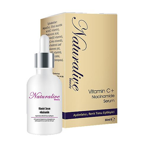 Vitamin C+ Niacinamide Serum 30 ml - NATURALIVE BEAUTY