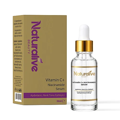 Vitamin C+ Niacinamide Serum 30 ml - NATURALIVE BEAUTY