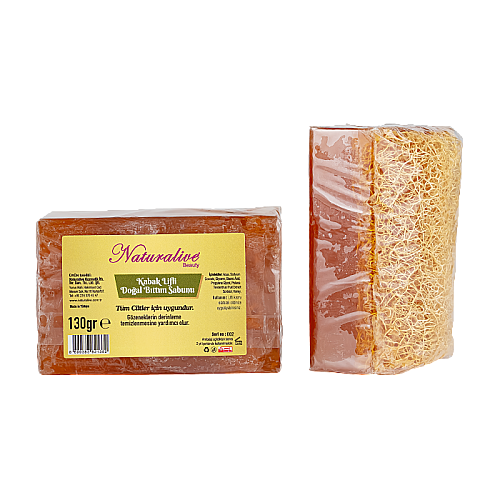 Bıttım Soap with Pumpkin Fiber 130 g - NATURALIVE BEAUTY