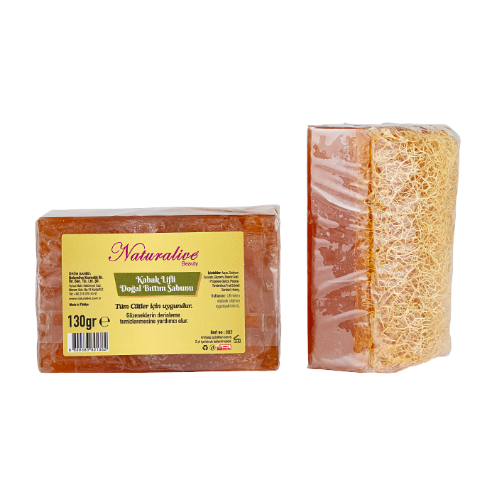 Bıttım Soap with Pumpkin Fiber 130 g - 1