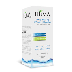 Omega 3 Balık Yağı 153 ml - HumaLiva