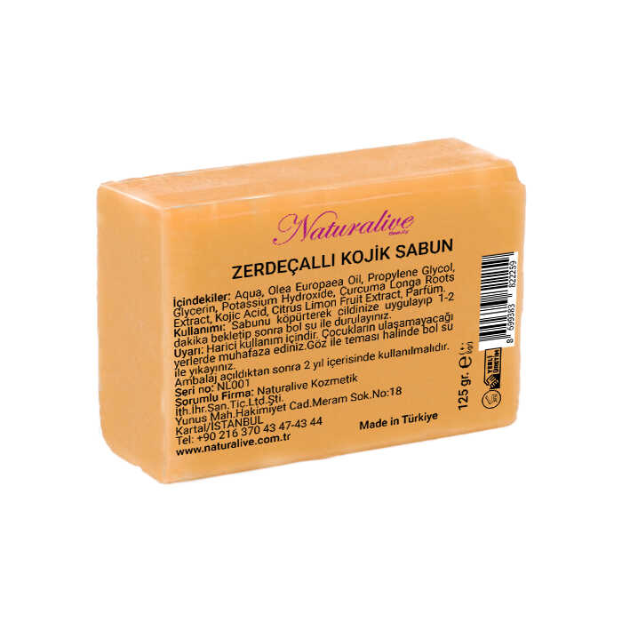 Zerdeçallı Kojik Sabun 125 G